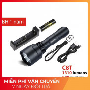 [HÀNG NHẬP KHẨU] [SIÊU SÁNG SIÊU BỀN] [CLIP THẬT] Đèn pin và đèn sạc SOFIRN C8T sáng 1310lm xa 500m18650